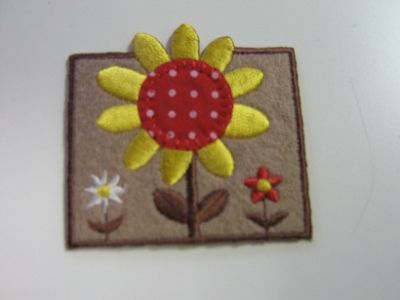 Aufbügler - Patch Blumen