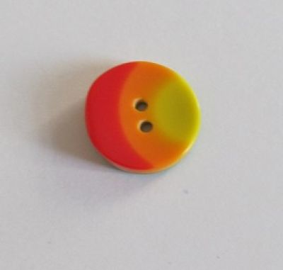 Kunststoff dreifarbig 24" ca. 15,25 mm - rot/orange/gelb