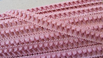 5,35 m Posamentenborte mit Satinband 15 mm