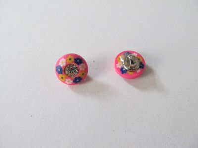Modeknopf - 12 mm - pink