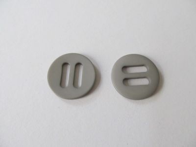 Modeknopf - 25 mm - grau
