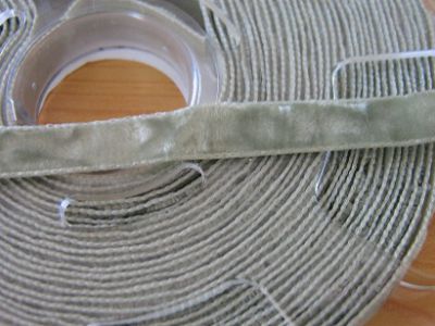 Samtband - 9 mm - khaki