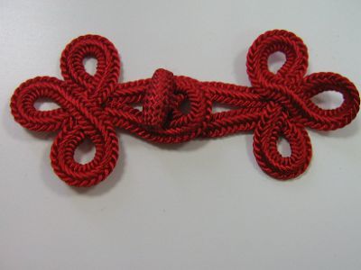 Posamentenverschluss - 100x40 mm - rot