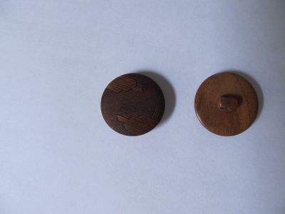 Echt - Holzknopf - 36'' ca. 22 mm