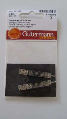 Haarspange - silberfarben