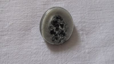 Modeknopf - 20 mm - grau