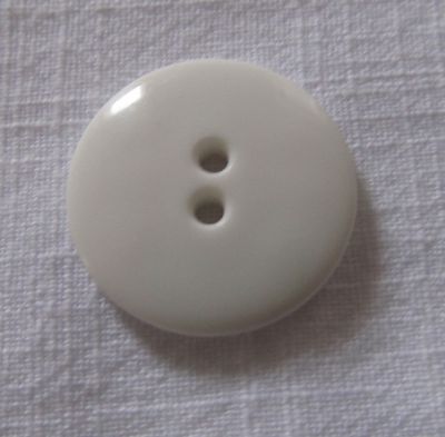 Modeknopf - 23 mm - weiss