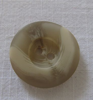 Modeknopf - 25 mm - beige