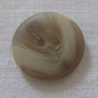 Modeknopf - 30 mm - beige