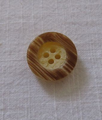 Knopf - 18 mm - beige