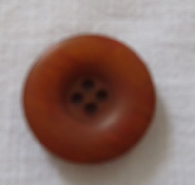 Modeknopf - 25 mm - braun
