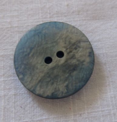 Modeknopf - 25 mm - blau