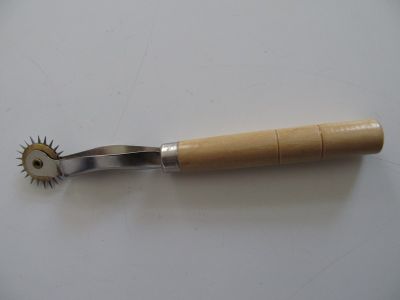 Kopierrädchen gezahnt Holzgriff