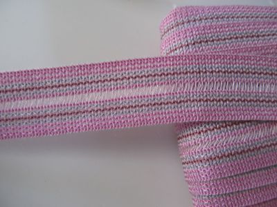Einfaßband Streifen 35/16 mm - pink