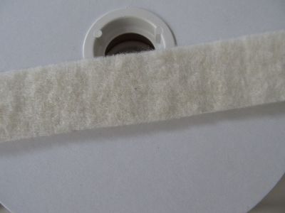 Filzband - 30 mm - ecru