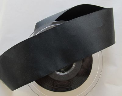 Taffetas - 50 mm - schwarz