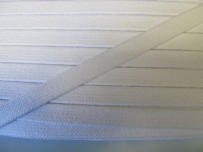FlechtKordel - 15 mm - weiss