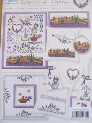 Kreuzstichvorlage - Lavende de Provence
