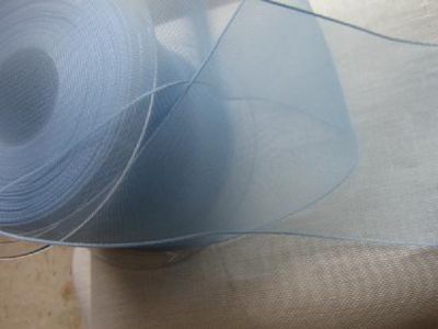 Organdy - 70 mm - hellblau