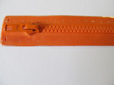 Reißverschluss - 30 cm - Profil - orange