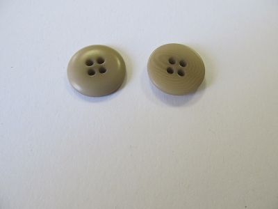 Steinnussknopf - 18 mm - natur