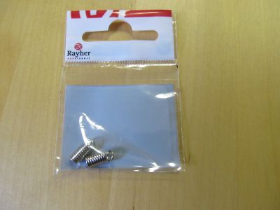 Verbinder für Lederriemen - 2 mm
