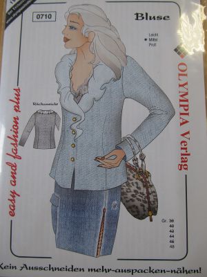 Schnittmuster - Bluse