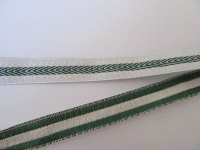 Webband - 15 mm - grün