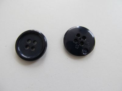 Modeknopf - 15 mm - nachtblau