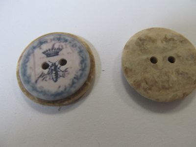 Modeknopf - 23 mm - Fliege
