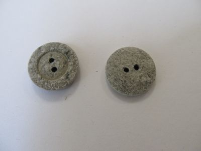 Knopf - 20 mm - grau