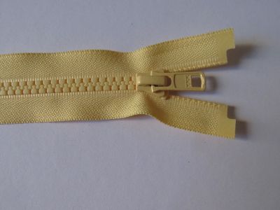 Reißverschluss - 45 cm - lemon