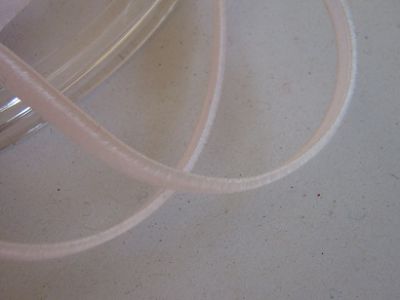 Samtband - 5 mm - pink
