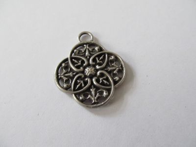 Metall Anhänger - altsilber