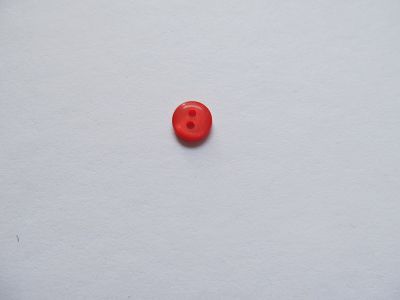 Knopf - 8 mm - rot