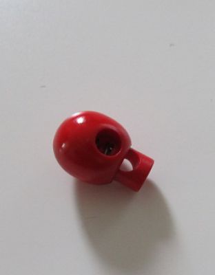 Kordelstopper - 18 mm - rot