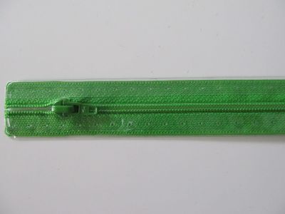 Reißverschluss - 18 cm - kermitgrün