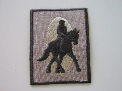 Aufbügler - Patch Pferde - braun