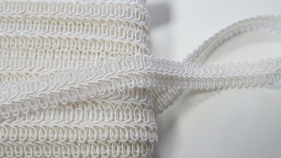 Posamentenborte - 14 mm - weiss
