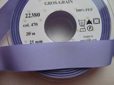 Ripsband - 25 mm - iris