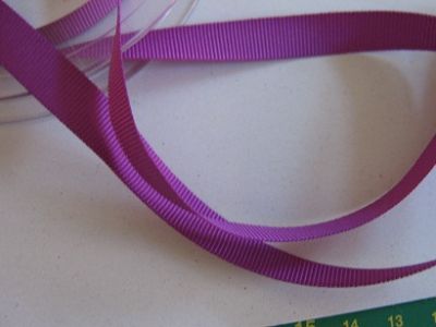 Ripsband - 10 mm - purble