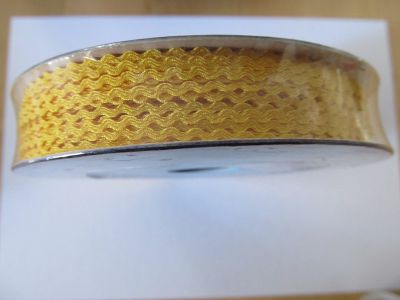 Zackenlitze - 2 mm - gelb