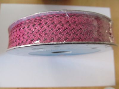 Zackenlitze - 2 mm - pink