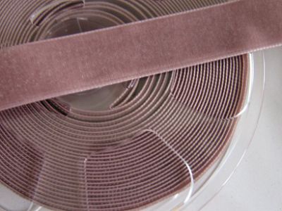 Samtband - 22 mm - colonialrose