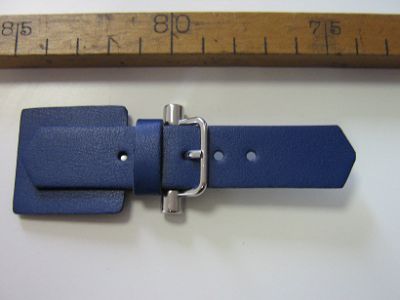 Verschluss - Schliesse - blau silber