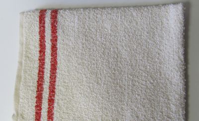 Leinenfrottee - Waschhandschuh