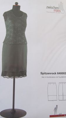Schnittmuster - Spitzenrock