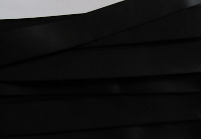 Taffetas - 25 mm - schwarz