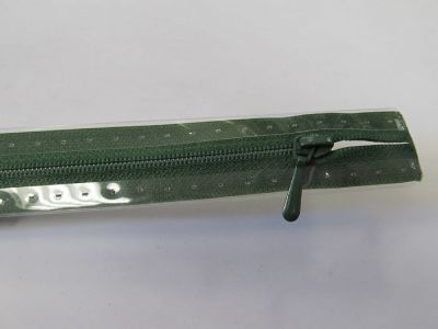 Reißverschluss - 60 cm - moosgrün