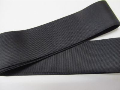3,60 m Ripsband - 40 mm - schwarz